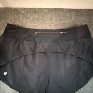 lululemon athletica Women's Black Athletic Shorts